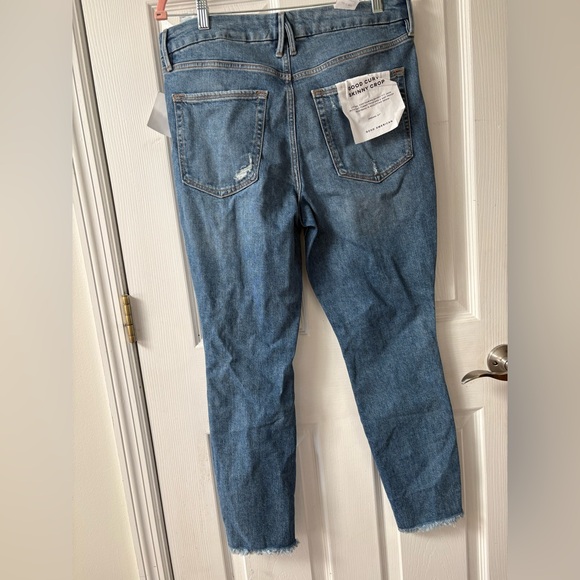 Good American -Skinny Crop -Curve 10/30 Denim - Picture 3 of 6